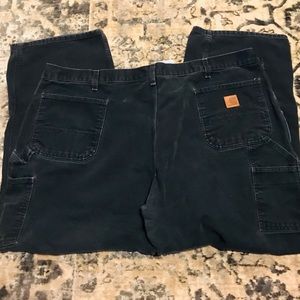 Mens Carhartt Loose Fit Carpenter Jeans Size 46x30